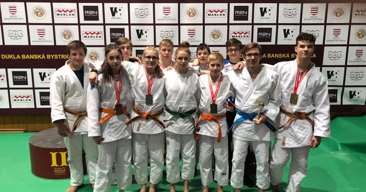 MEZINÁRODNÍ TURNAJ BANSKÁ BYSTRICA Judo pro děti